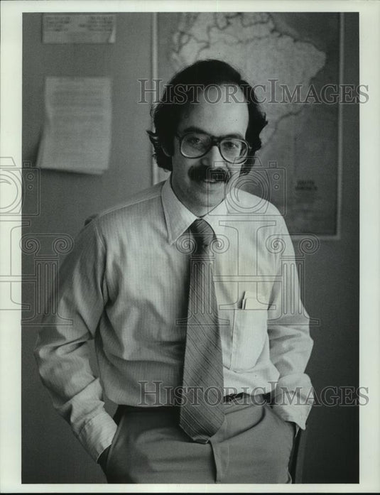 1984 Press Photo History Professor Steven Stern of University of Wisconsin - Historic Images