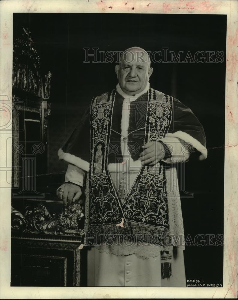 Press Photo Pope John - mjb93894 - Historic Images