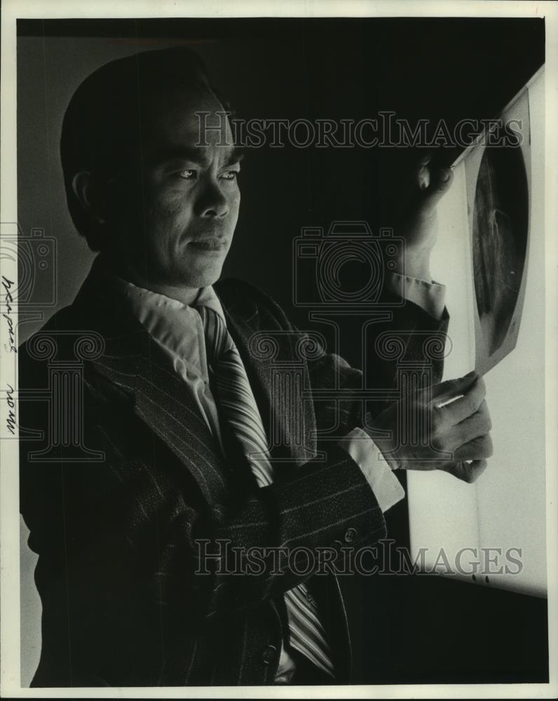 1978 Press Photo Heart specialist Doctor Raynoldo Sandoval - mjb93920 - Historic Images