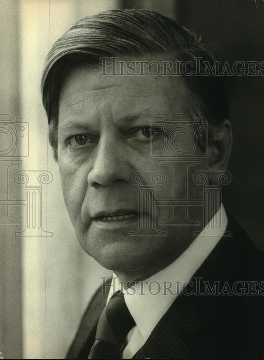 1980 Press Photo Federal Chancellor, Helmut Schmidt - mjb94320 - Historic Images