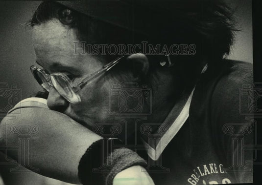 1986 Press Photo Rita Doro of the Green Lake Special Olympics basketball team - Historic Images