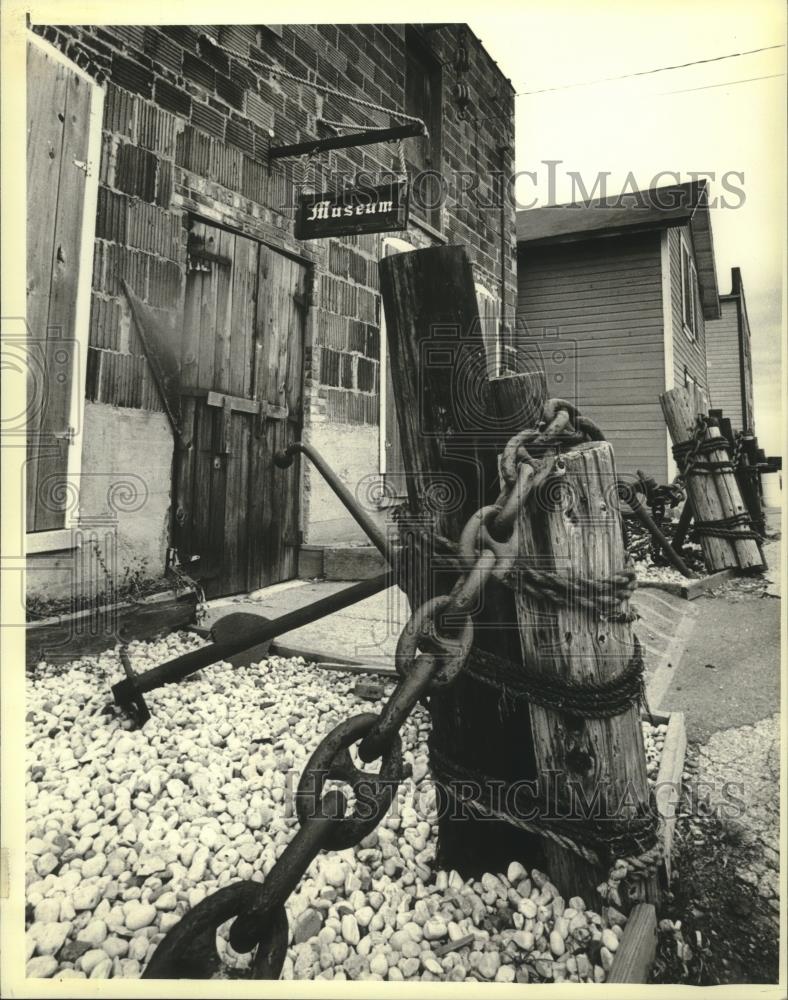 1981 Press Photo The museum at Port Washington, Wisconsin - mjb95573 - Historic Images