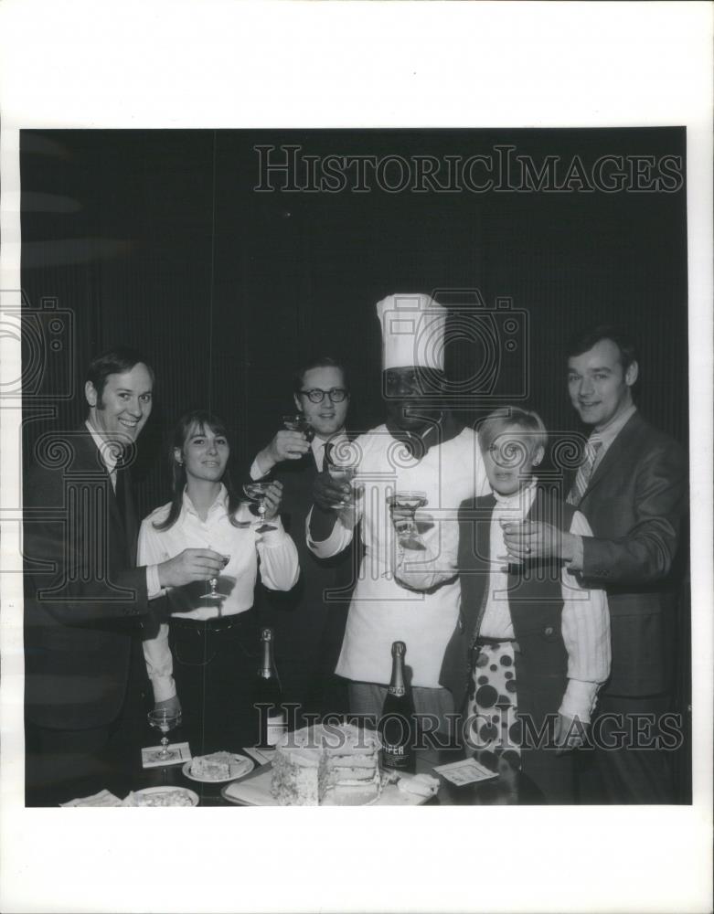 1969 Press Photo Chef Bill Johnson - RSA80191 - Historic Images