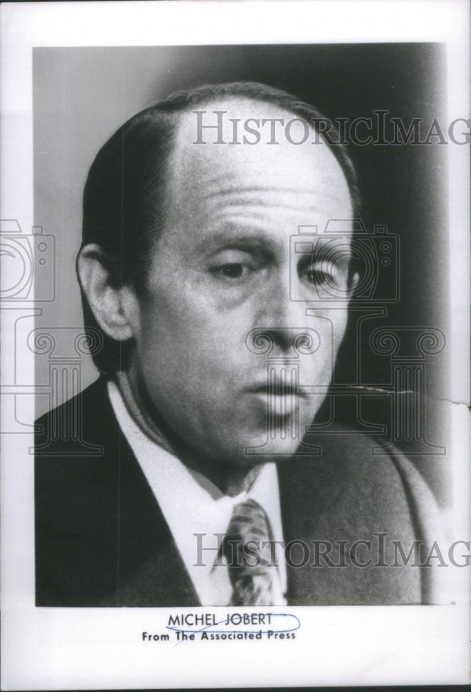 1974 Press Photo Michel Jobert, French Politician. - RSA80345 - Historic Images