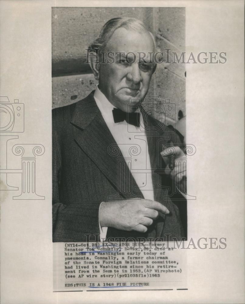 Former Gov. John Connally with Wife Nellie., 1963 vintage press photo ...