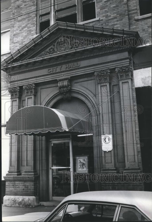1980 Press Photo The former Woodlawn City Hall Building in Woodlawn, Alabama - Historic Images