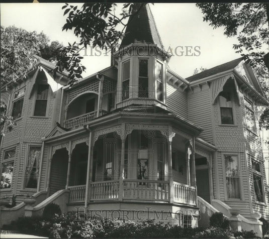 1980 Press Photo house in downtown Warrior, Alabama - abna17831 - Historic Images