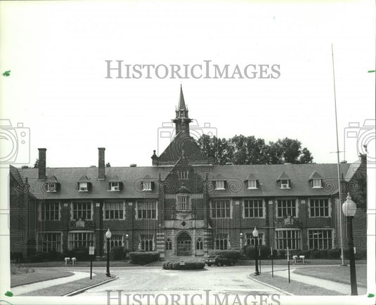 1987 Press Photo Huntingdon College in Montgomery, Alabama, Fall 1987 - Historic Images