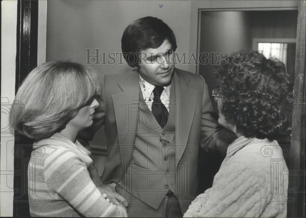 1979 Press Photo Richard Zuck, Sandra Zuck, and Susan Morton, Alabama - Historic Images