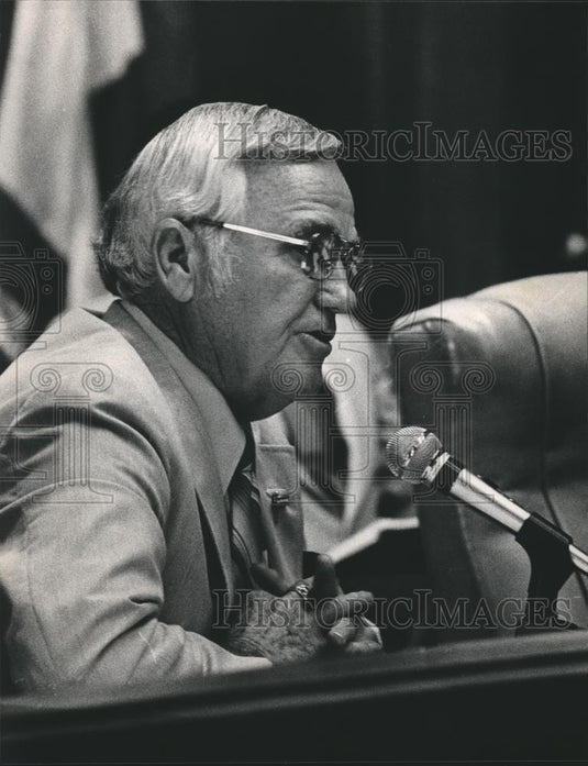 1983 Press Photo Russell Yarbrough, City Councilman, Alabama - abna19653 - Historic Images