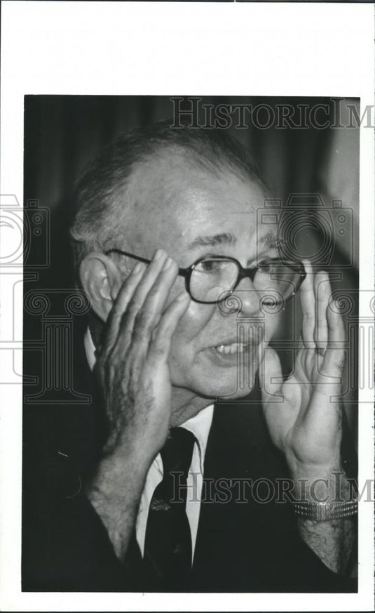 1981 Press Photo Fred Vann, Mountain Brook City Counccil president - abna19867 - Historic Images