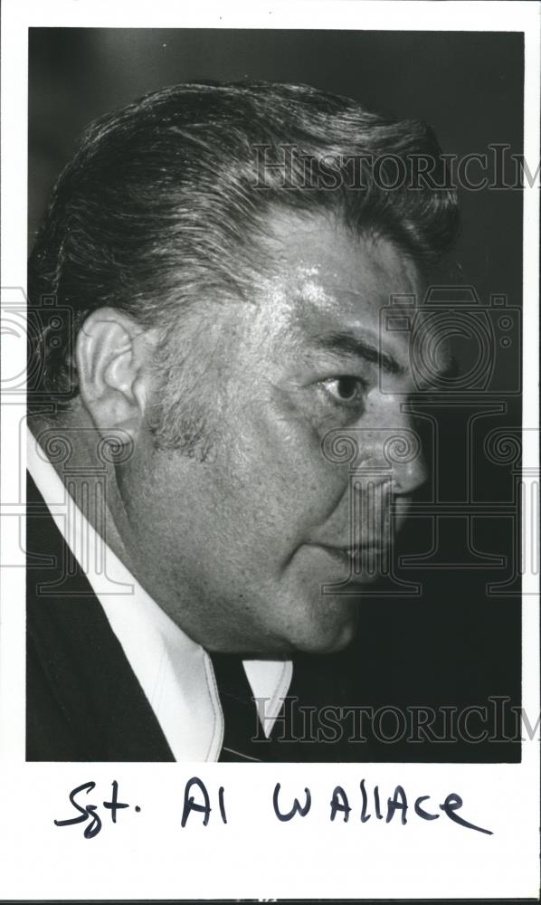 1979 Press Photo Sergeant Albert Wallace, Birmingham city detective - abna20018 - Historic Images