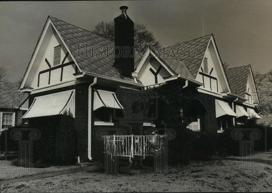 1980 Press Photo West End Home in Birmingham, Alabama - abna20465 - Historic Images