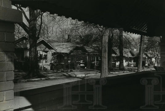 1980 Press Photo Row of Homes in West End, Birmingham, Alabama - abna20466 - Historic Images