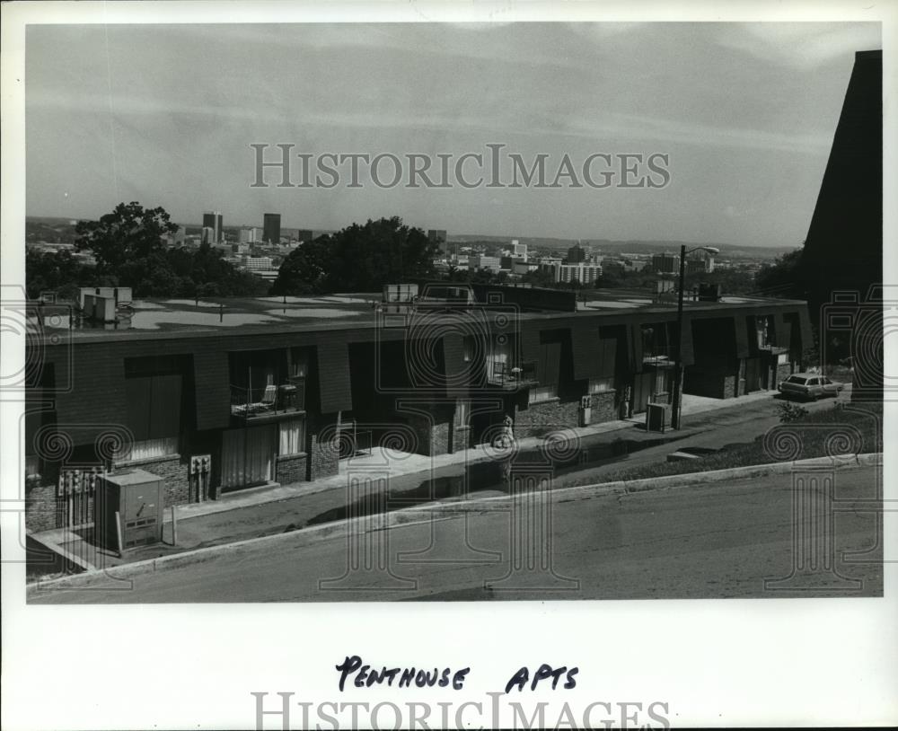 1981 Press Photo Birmingham, Alabama - Penthouse Apartments - abna20680 - Historic Images