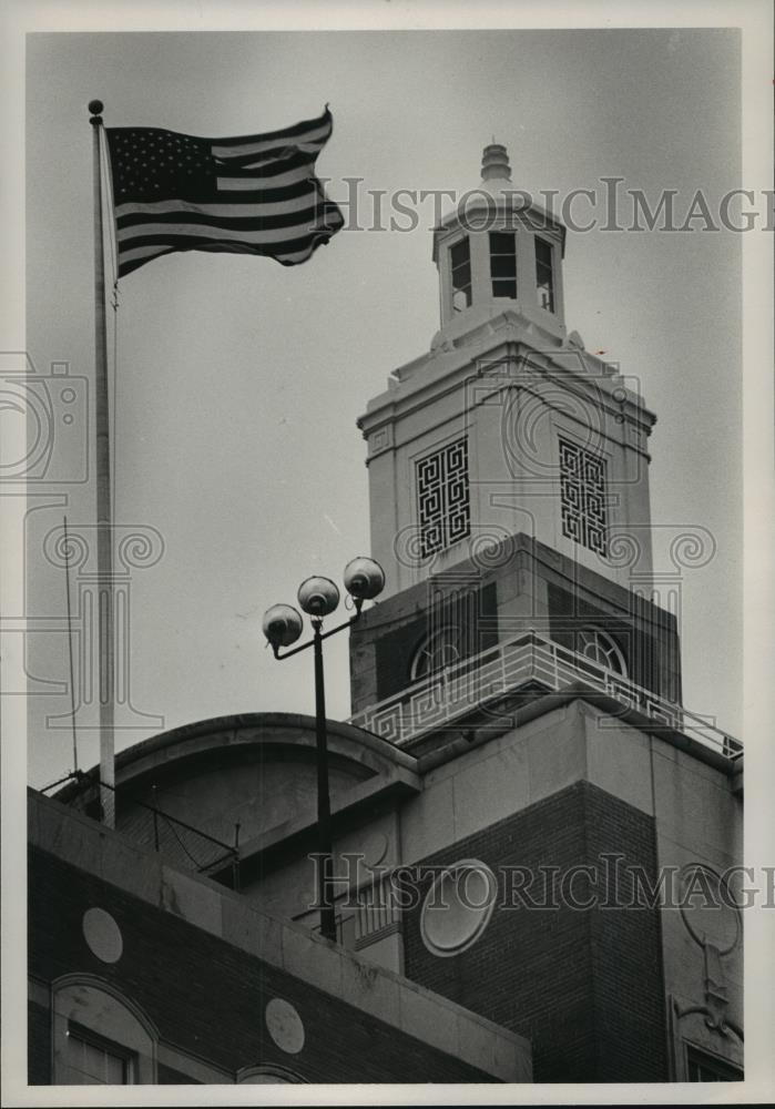 1987 Press Photo University Hospital in Birmingham, Alabama, Jefferson Tower - Historic Images