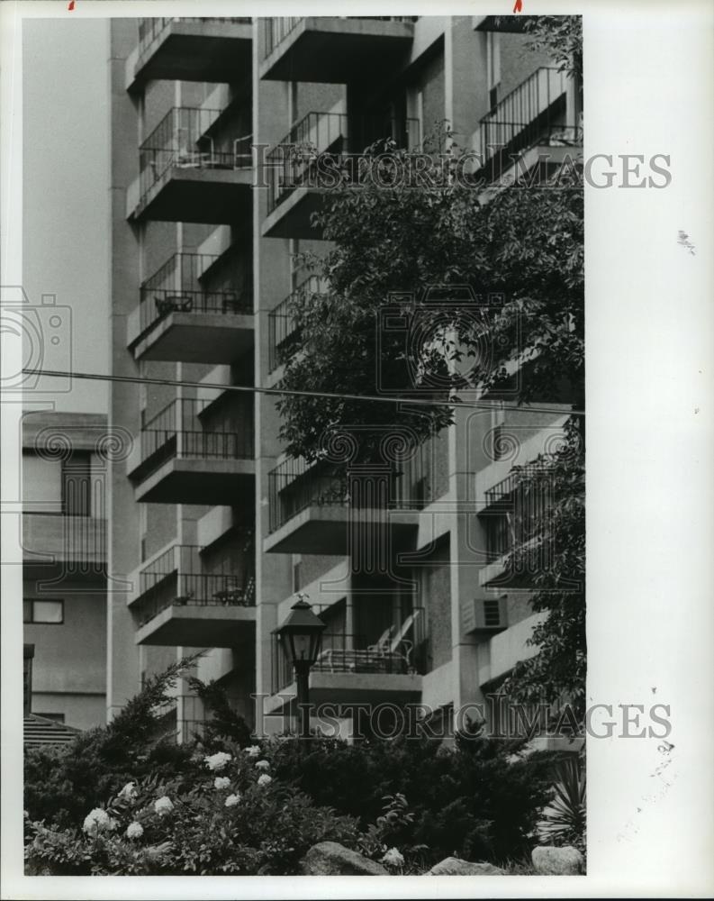 1981 Press Photo Park Towers Condominiums in Birmingham,Alabama - abna20933 - Historic Images
