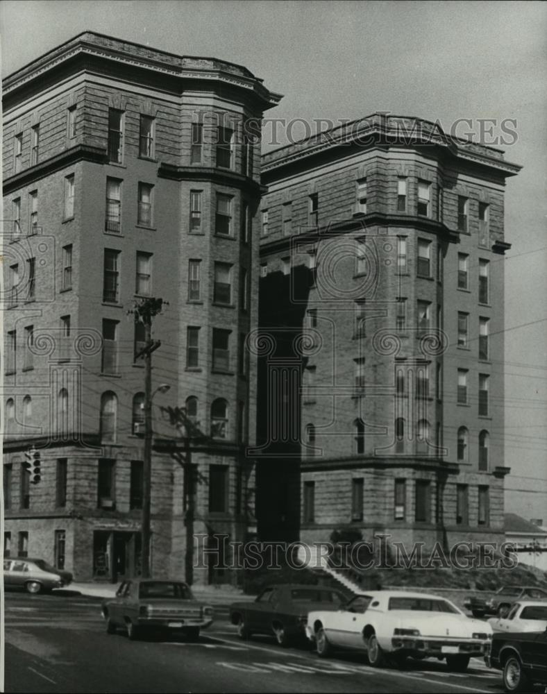 1978 Press Photo Southside&#39;s Terrace Court apartments in Birmingham - abna20937 - Historic Images