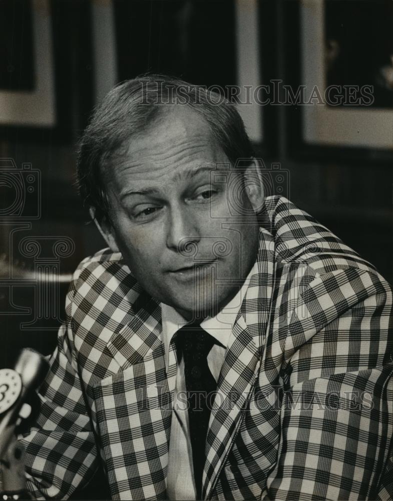 1976 Press Photo Sports Figure John F. Bassett, Alabama - abna21046 - Historic Images