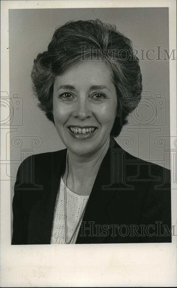 1986 Press Photo Mrs. Anthony C.L. Barnard, Alabama Symphony Association - Historic Images