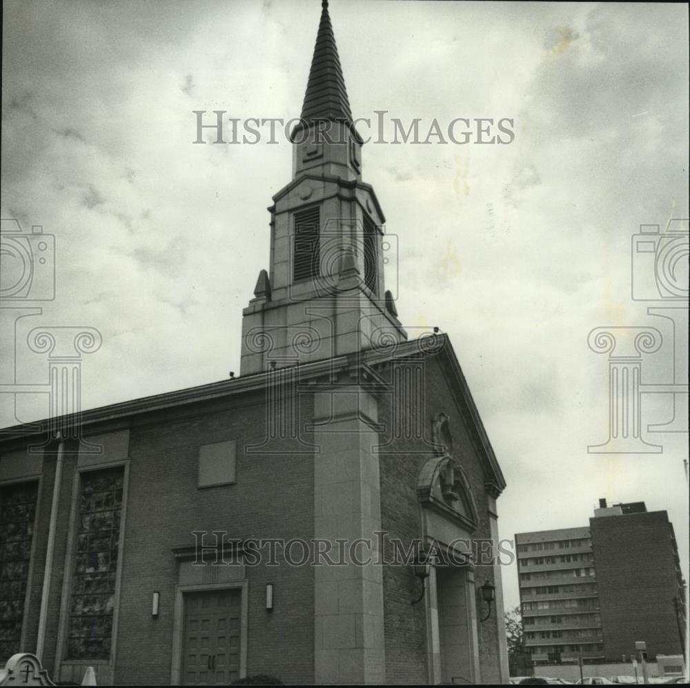 1979 Press Photo Birmingham, Alabama's First Christian Church Building - Historic Images