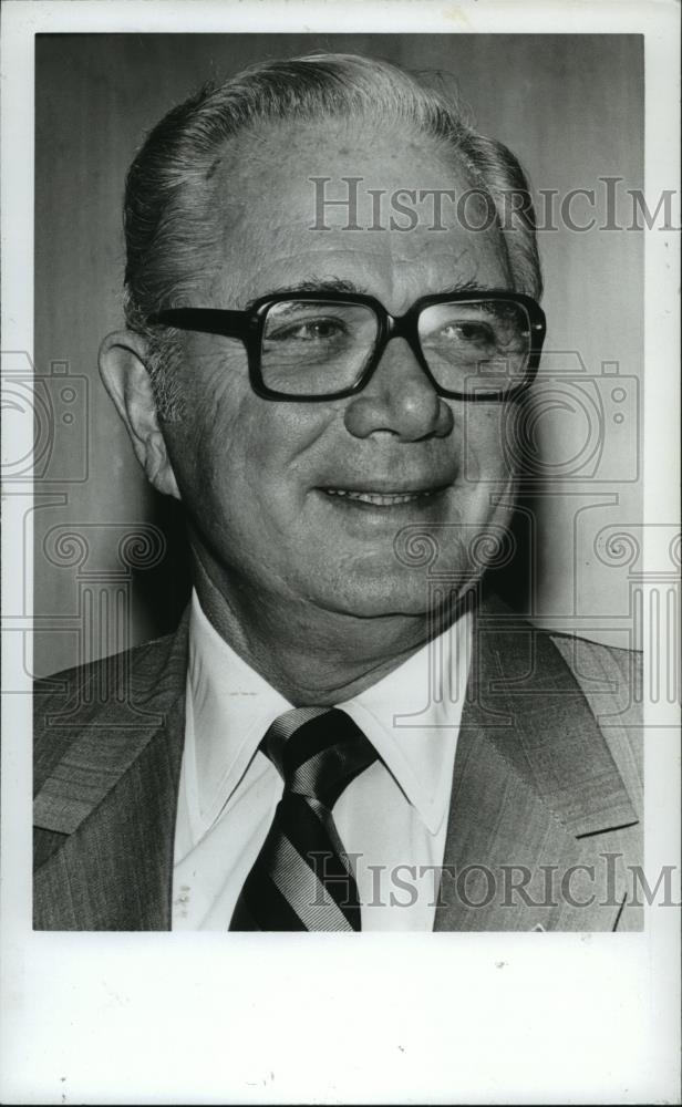 1981 Press Photo Wallace Bunn, South Central Bell, Birmingham, Alabama - Historic Images