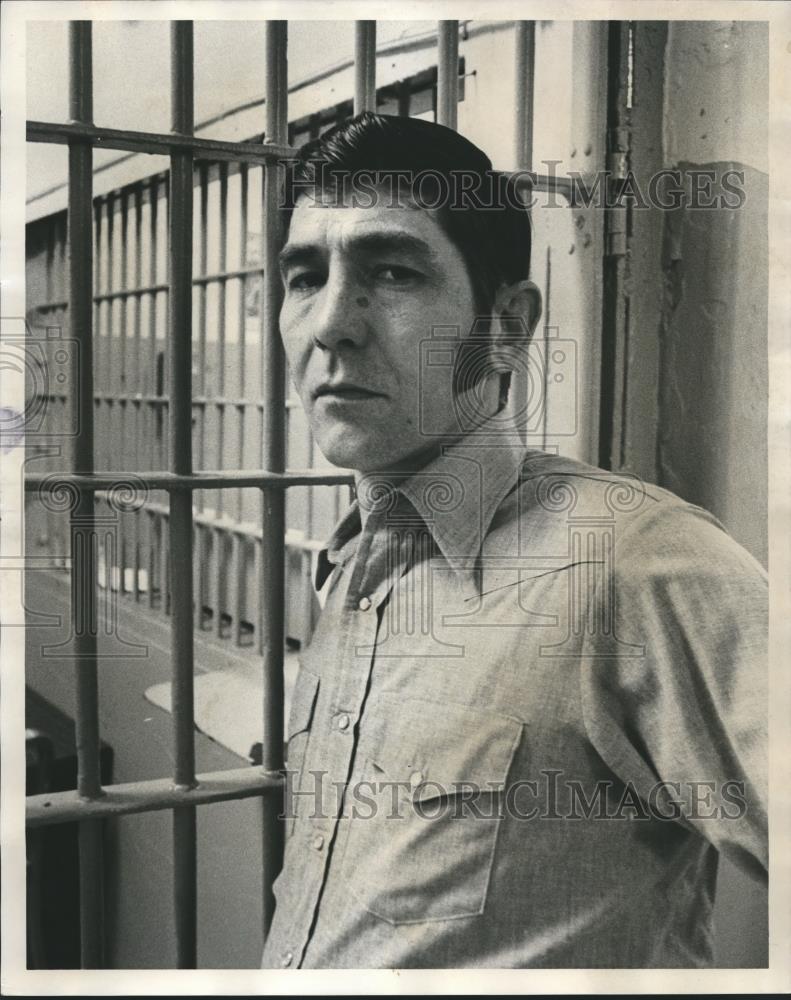 1978 Press Photo James Earl Brown, City Jail Prisoner, Birmingham, Alabama - Historic Images