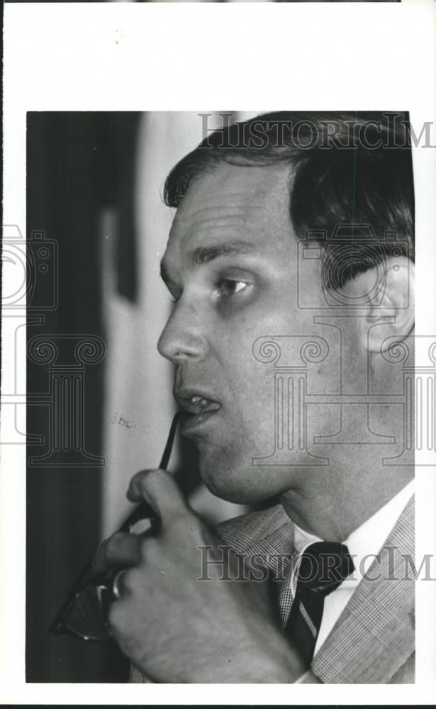 1981 Press Photo Mountain Brook City Council - Charles Boswell, Jr., Councilman - Historic Images