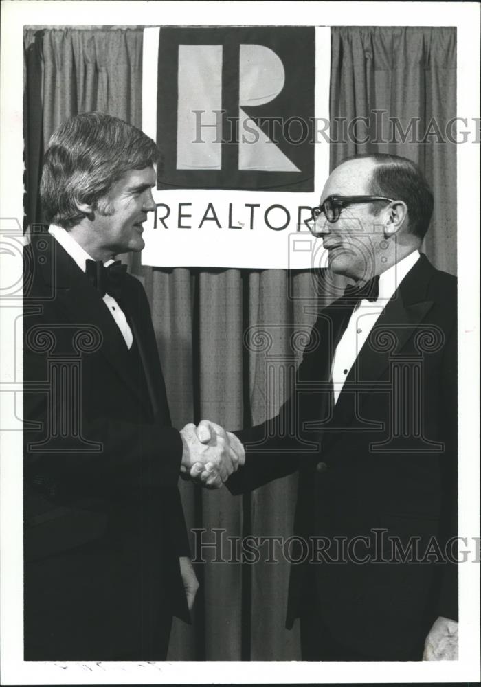 1979 Press Photo W. Boothby and Other, Realtor Event - abna21914 - Historic Images