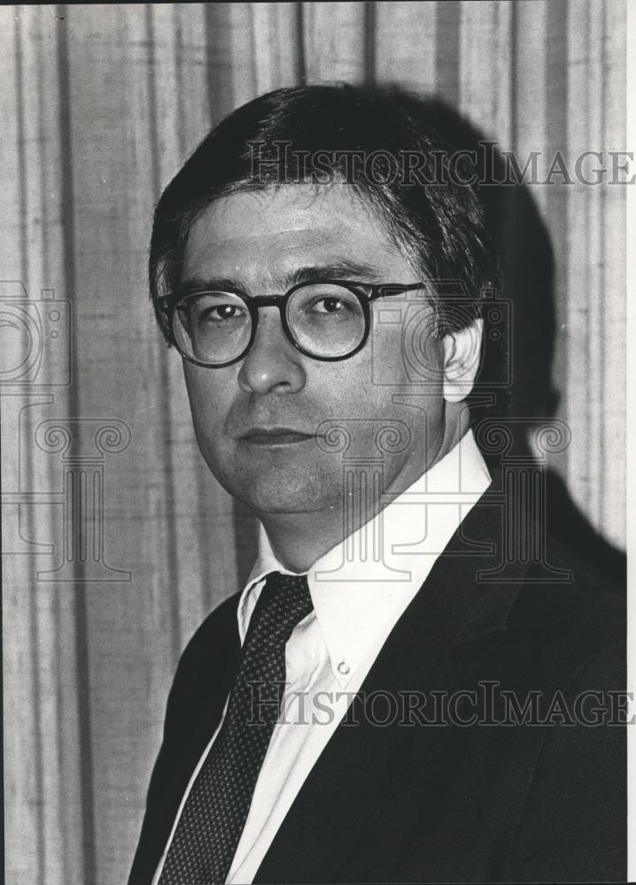 1983 Press Photo Shades Valley Rotary Club - Buddy Briscoe, President - Historic Images