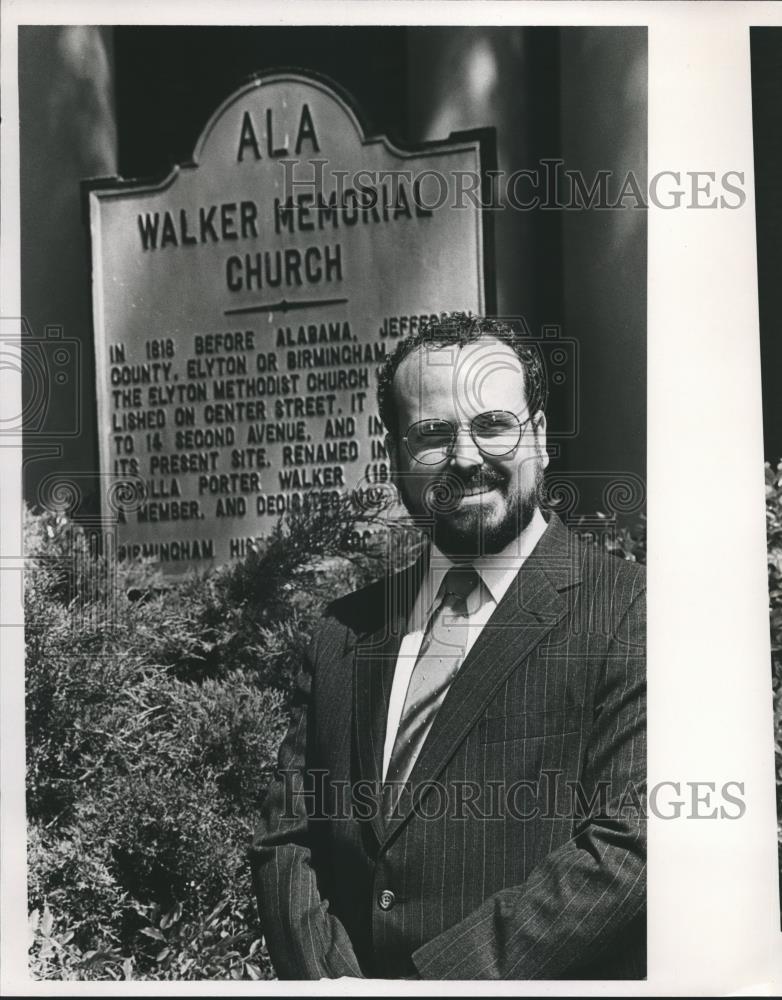 Press Photo Walker Memorial Church - David Bryson, Minister - abna22385 - Historic Images