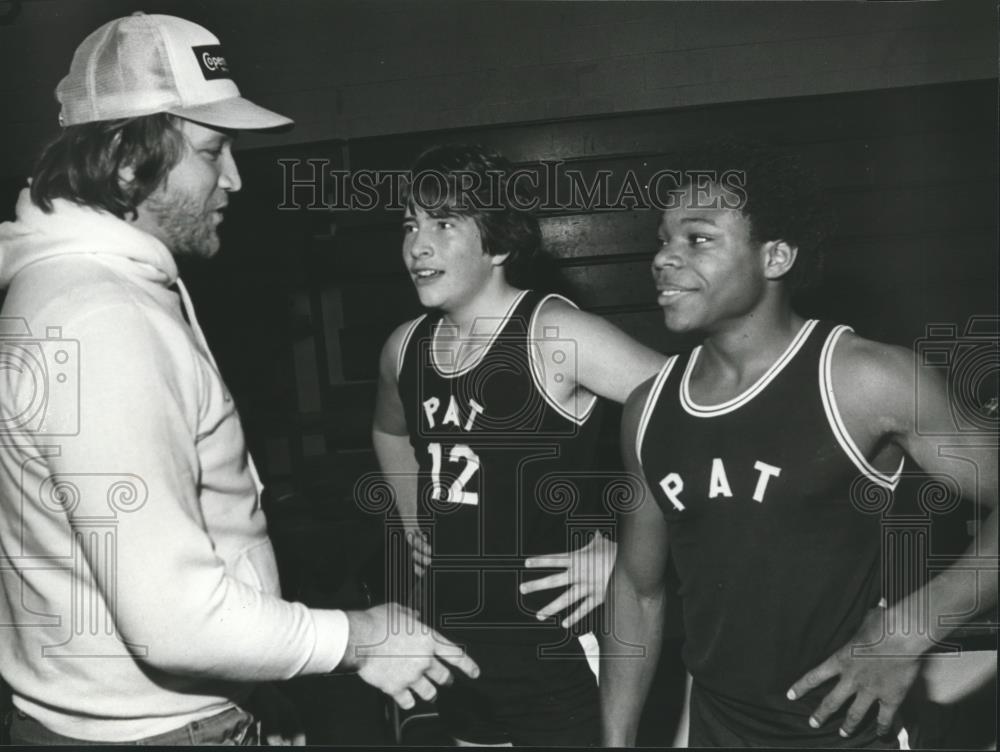 1982 Press Photo Birmingham, Alabama Police Department. Police Athletic Team - Historic Images