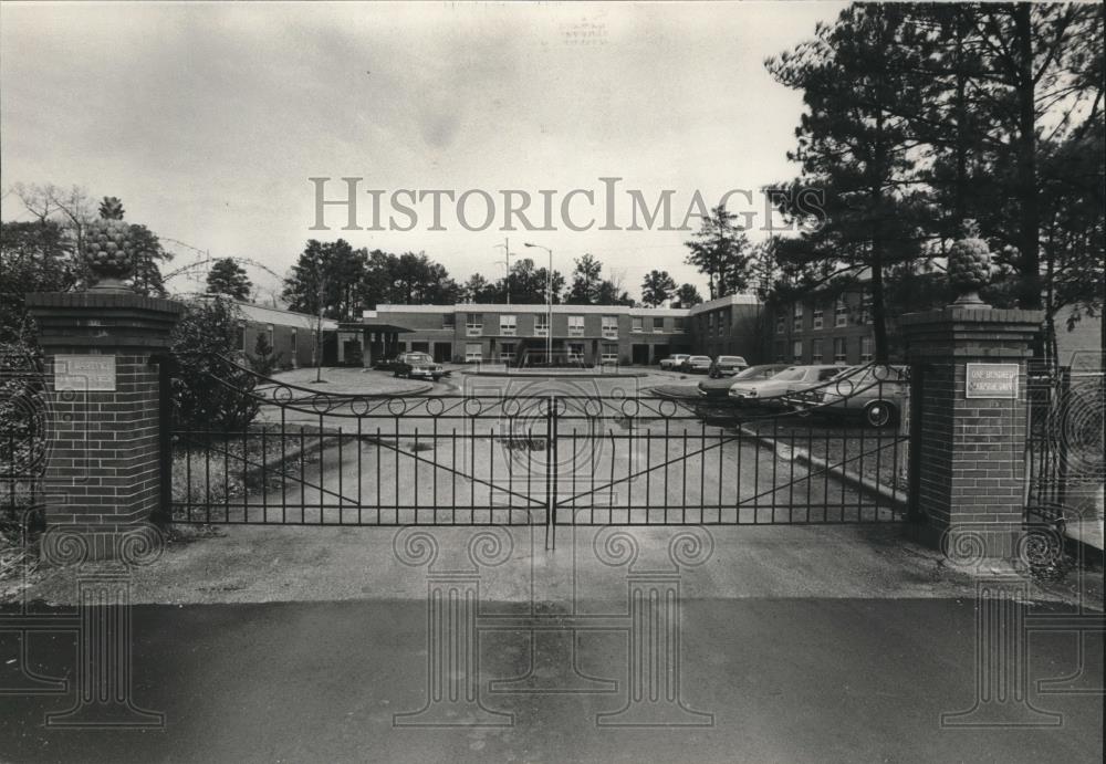 1983 Press Photo St. Martin in the Pines Retirement home, Birmingham, Alabama - Historic Images