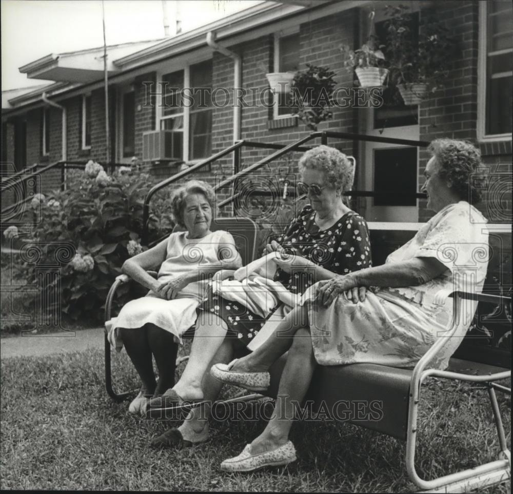 1981 Press Photo Brookside, Alabama Project Housing - abna22835 - Historic Images