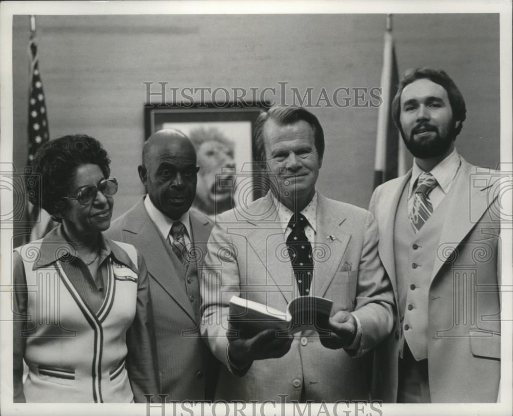 1978 Press Photo John T. Bulls Jr. &amp; Univ of North Alabama Board of Directors - Historic Images