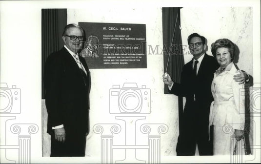 1979 Press Photo W. Cecil Bauer and South Central Bell Event - abna22921 - Historic Images