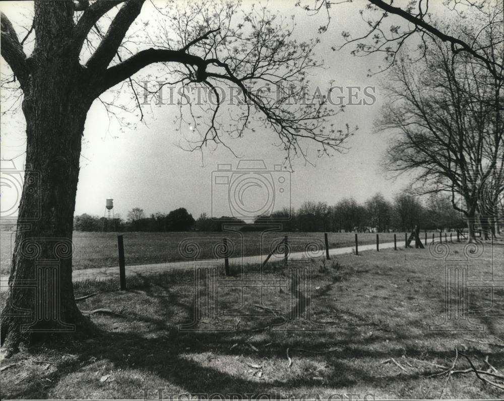 1979 Press Photo Birmingham, Alabama Schools: Alabama Boys Industrial, Open land - Historic Images