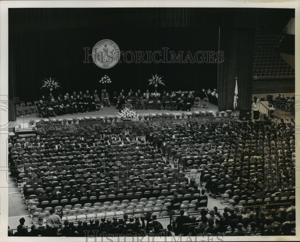 Press Photo University of Alabama, Graduation - Tuscaloosa - abna23241 - Historic Images