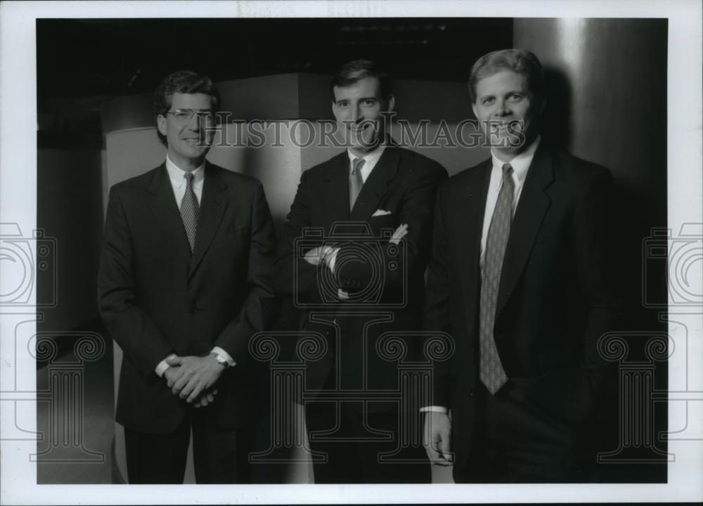 Press Photo William C. Harlan, John W. McRoberts, Andrew L. Kizer of Capstone - Historic Images