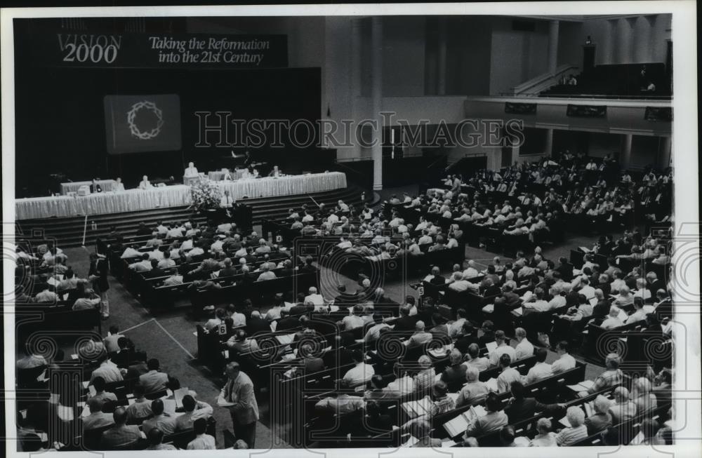 1991 Press Photo General Assembly of the Presbyterian Church of America meets - Historic Images