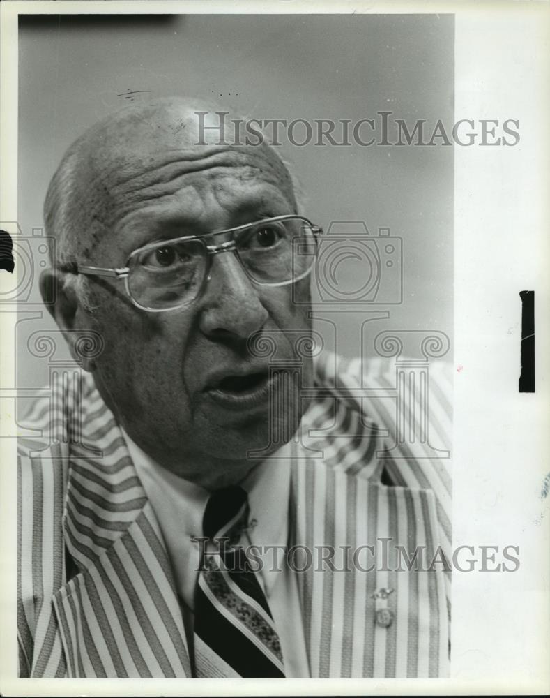 1981 Press Photo Politician Pat Vacca - abna23768 - Historic Images