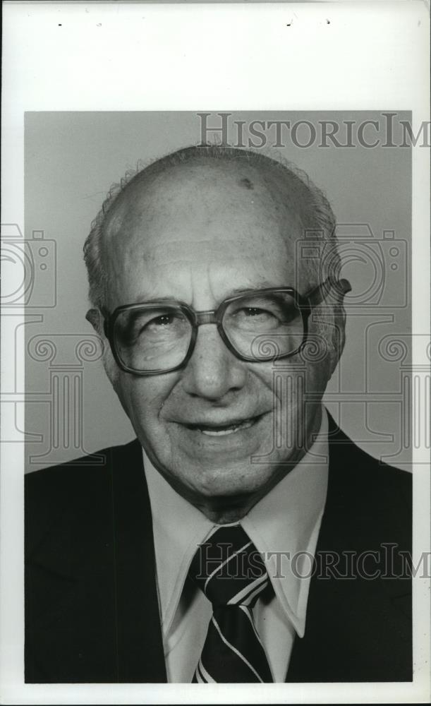 1980 Press Photo Milton Von Praag, Brookside Town Council Candidate - abna23934 - Historic Images