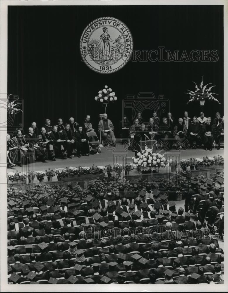 Press Photo Alabama Graduation Ambassador to France Joseph Mason Rodgers - Historic Images