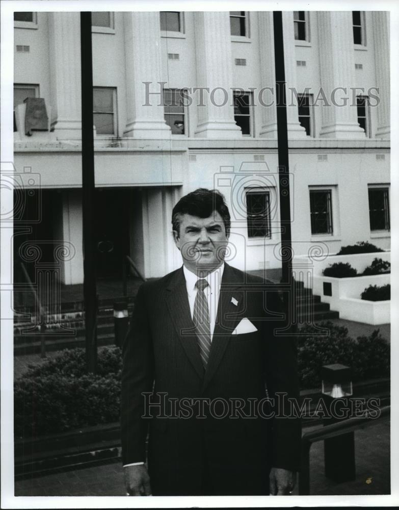 1992 Press Photo James D. Chambliss of Fort Deposit, Independent Candidate - Historic Images