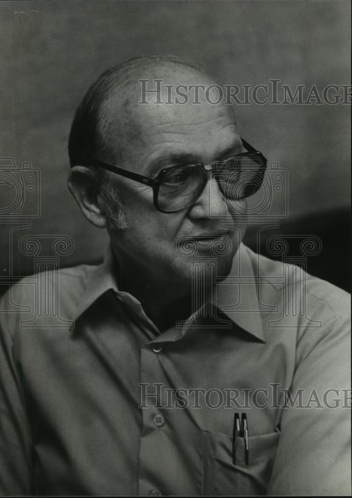 1981 Press Photo John Carr, new director of SAL Child-Placing Agency, Sav-a-life - Historic Images
