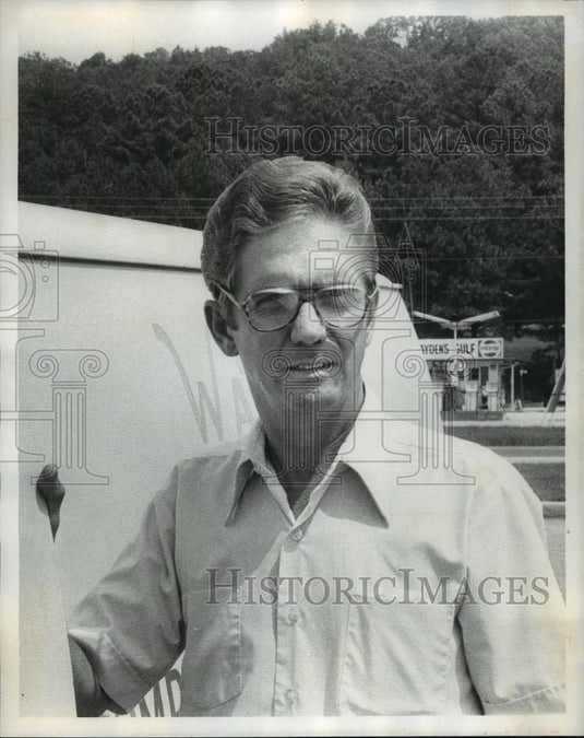 1978 Press Photo Candidate Al Chatham of Shelby County - abna24164 - Historic Images
