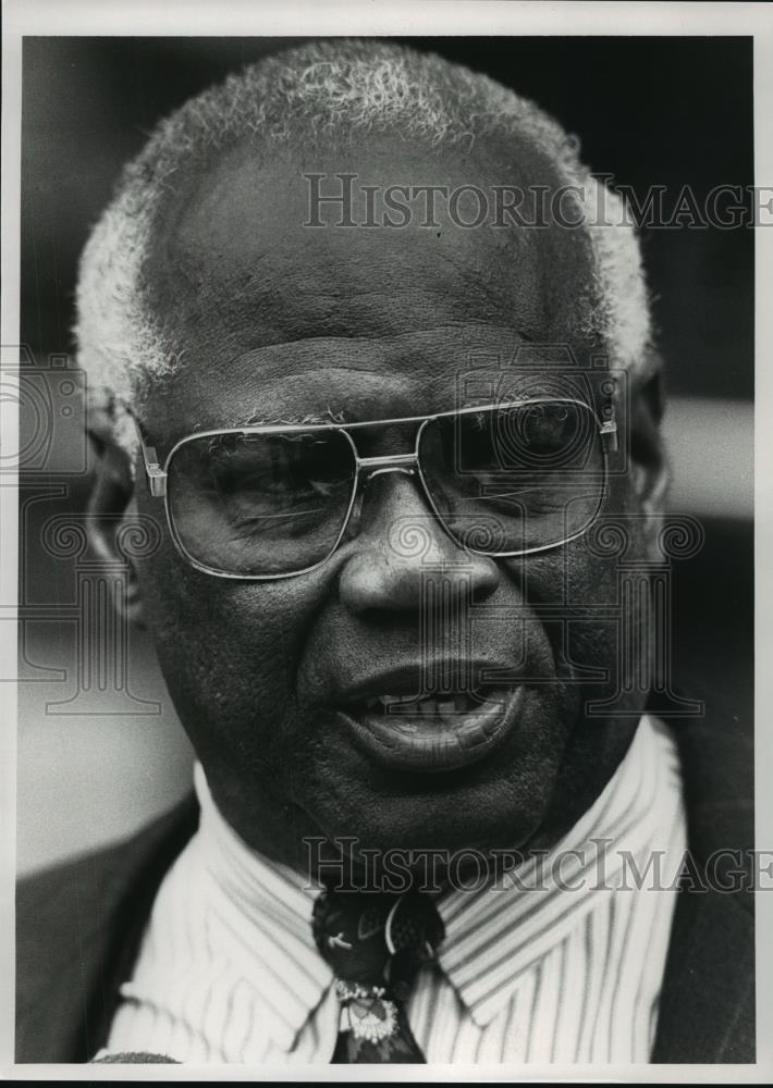 1991 Press Photo Selma attorney J. L. Chestnut Junior - abna24175 - Historic Images