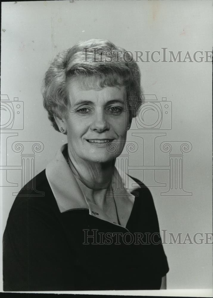 1981 Press Photo Mrs. Carl Cathey, Jr., Birmingham Beauty Board Chairman - Historic Images