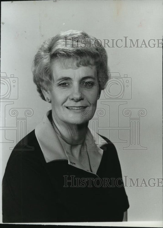 1981 Press Photo Mrs. Carl Cathey, Jr., Birmingham Beauty Board Chairman - Historic Images