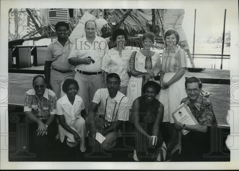 1978 Press Photo Samford University - Teachers at National Air and Space Museum - Historic Images